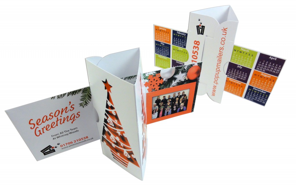 Prism Card - Perfect for Desk-top Advertising Calendars